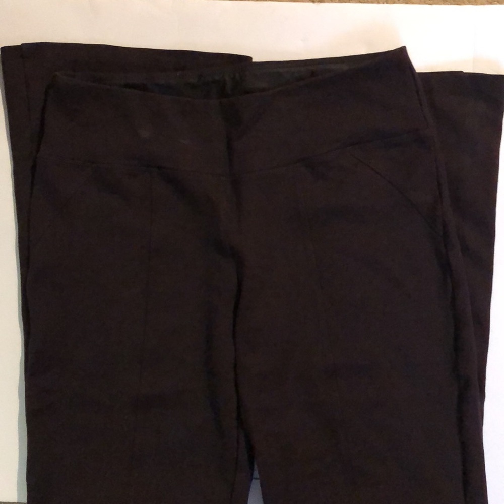 Ruby Ribbon Boot Cut Pants Size M Brown Color - image 2